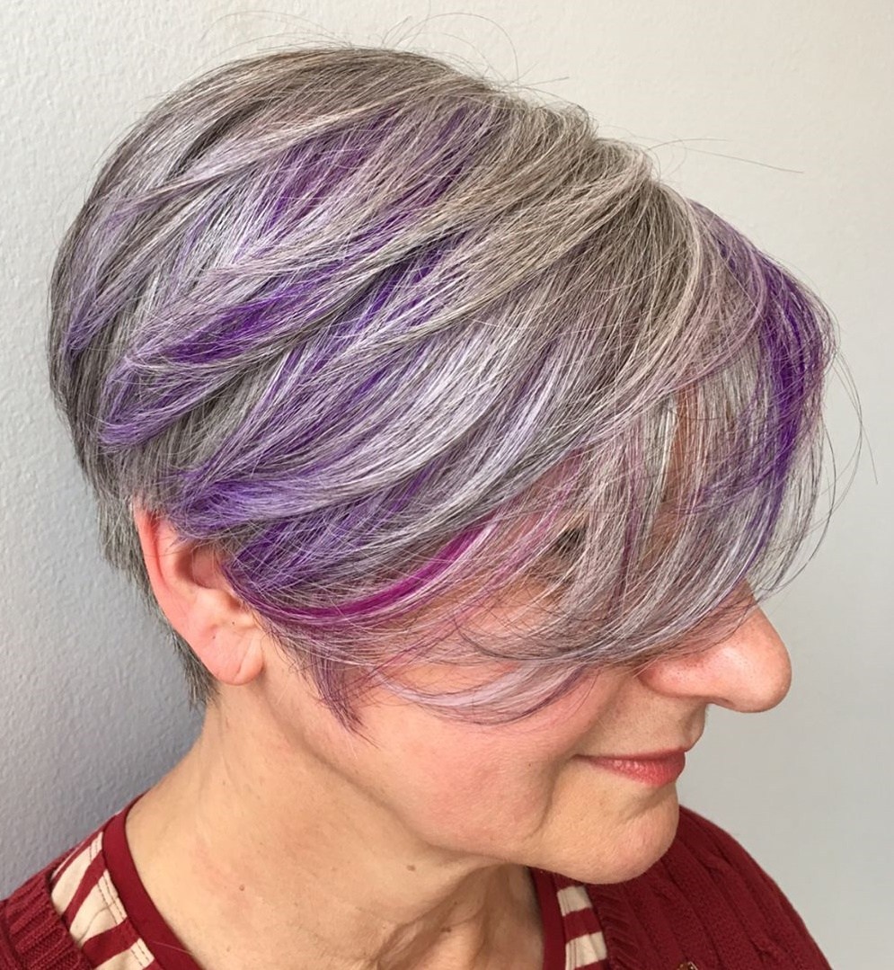 12 prachtige kapsels met grijs, kort haar Beauty Zolistig.nl