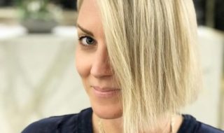 10 geweldige, asymmetrische stijl bob